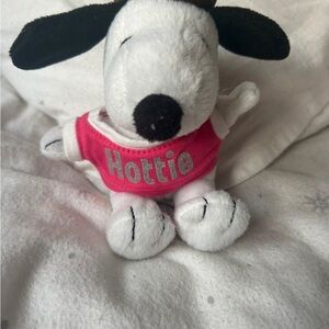 Hottie Dog Plush Toy - Black and White